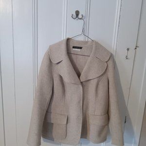 Vintage Tweeds brand jacket oatmeal wool blend pristine